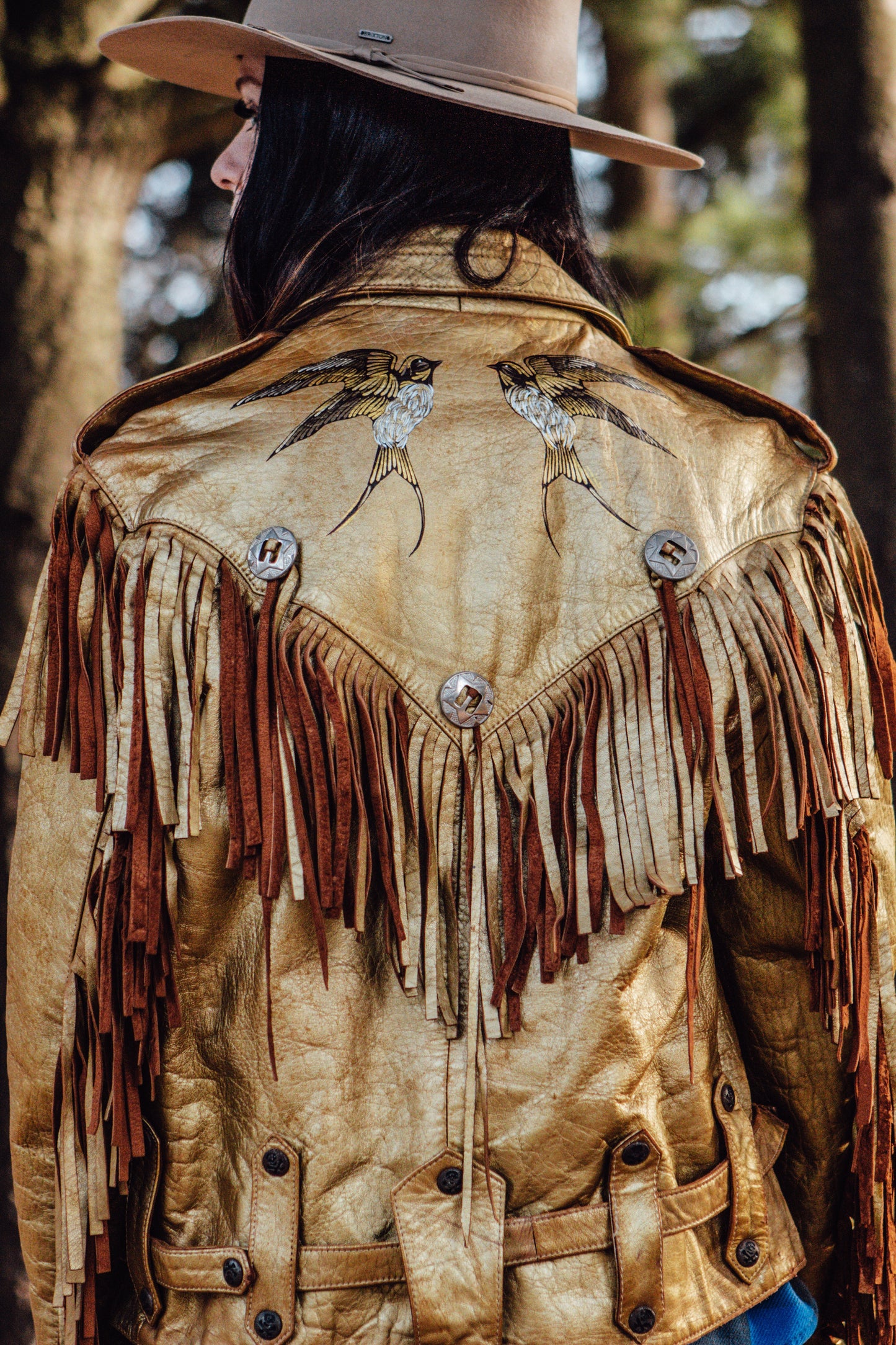 Gold Fringe Swallows